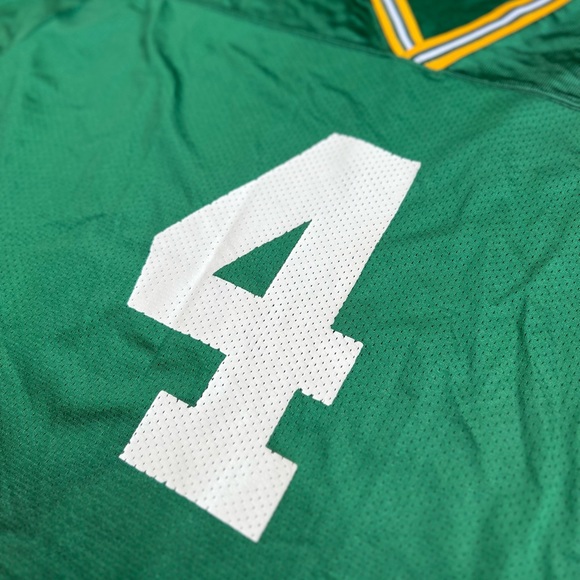 Vintage Logo Athletic Brett Favre Football Green Bay Packers Jersey - Picture 4 of 8